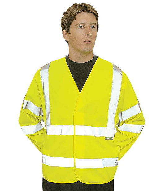 Portwest Hi-Vis Two Band and Braces Jacket | Yellow