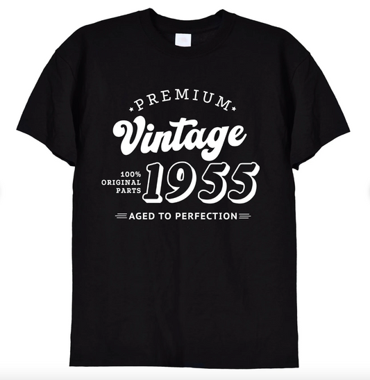 Our Customised Vintage-Style T-Shirt is the perfect way to showcase your birth year with retro flair! Featuring a distressed, vintage design customised with your chosen year—like 1995—this tee brings a classic, nostalgic vibe to your wardrobe. Crafted from soft, high-quality cotton, it offers ultimate comfort and timeless style, making it ideal for casual outings, birthdays, or as a thoughtful gift. Whether you're celebrating a milestone or simply love vintage fashion, this personalised t-shirt adds a uniqu