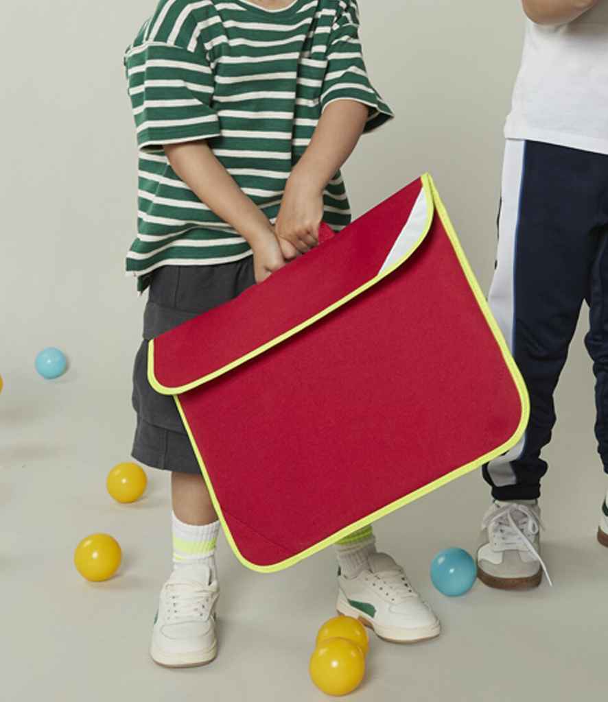Quadra Enhanced-Viz Book Bag | Classic Red