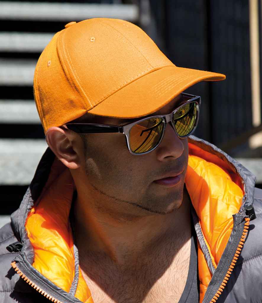 Result Memphis Brushed Cotton Cap | Orange