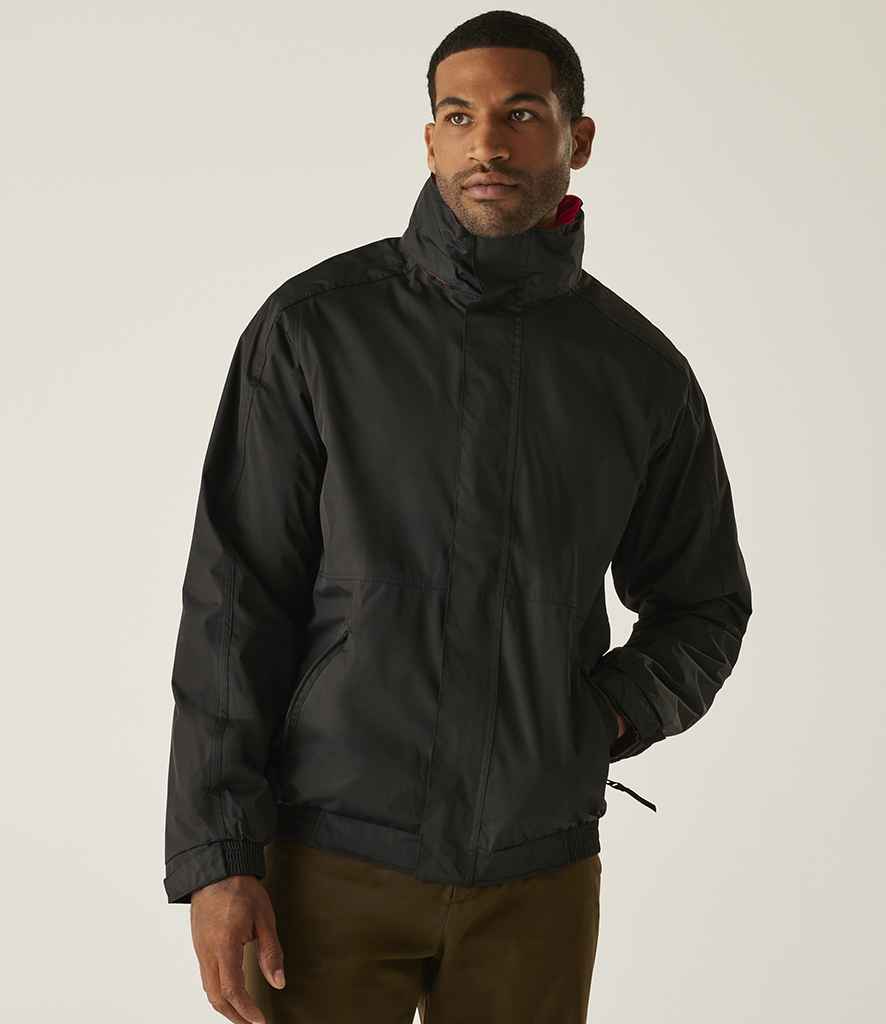 Regatta Dover Waterproof Insulated Jacket | Black/Red
