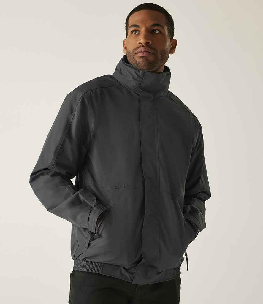 Regatta Dover Waterproof Insulated Jacket | Seal Grey/Black