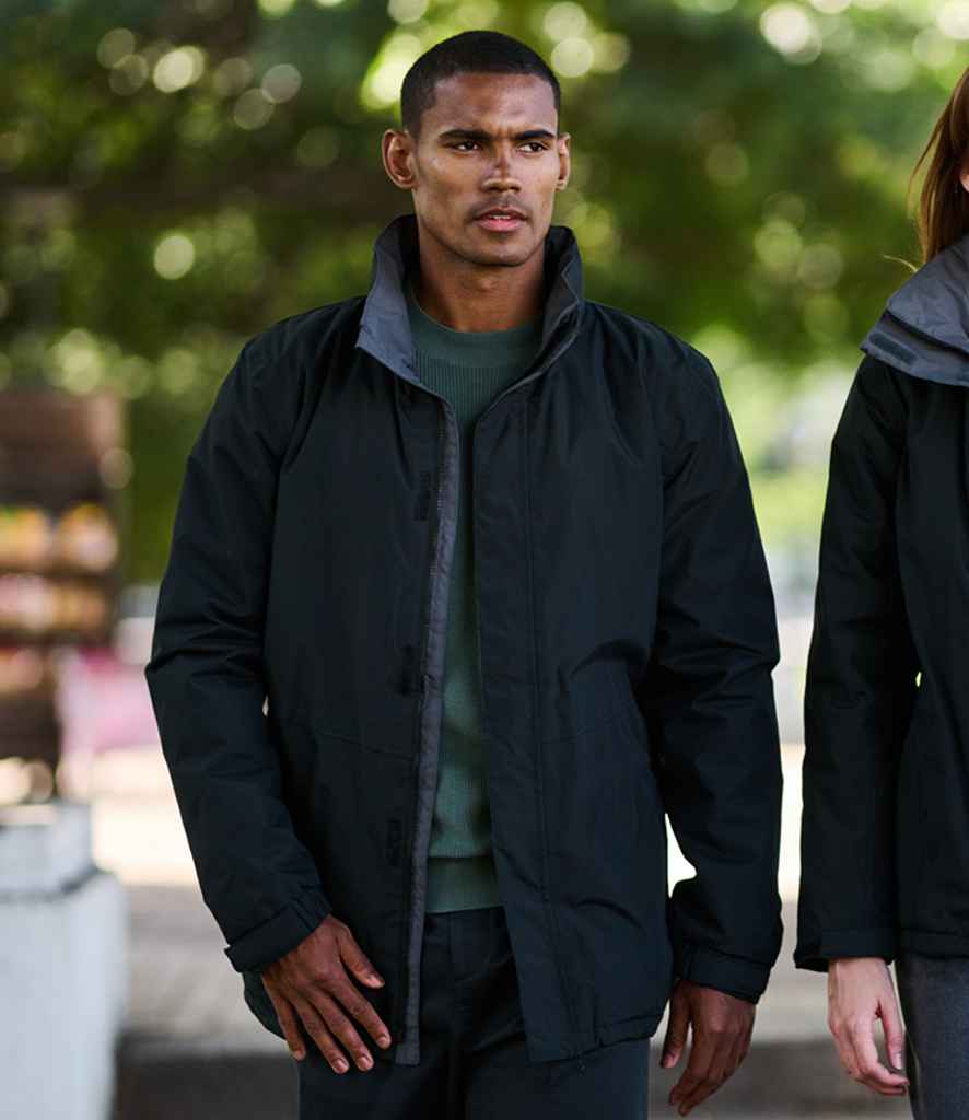 Regatta Beauford Waterproof Insulated Jacket | Black/Seal Grey