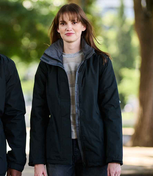 Regatta Ladies Beauford Waterproof Insulated Jacket | Black/Seal Grey