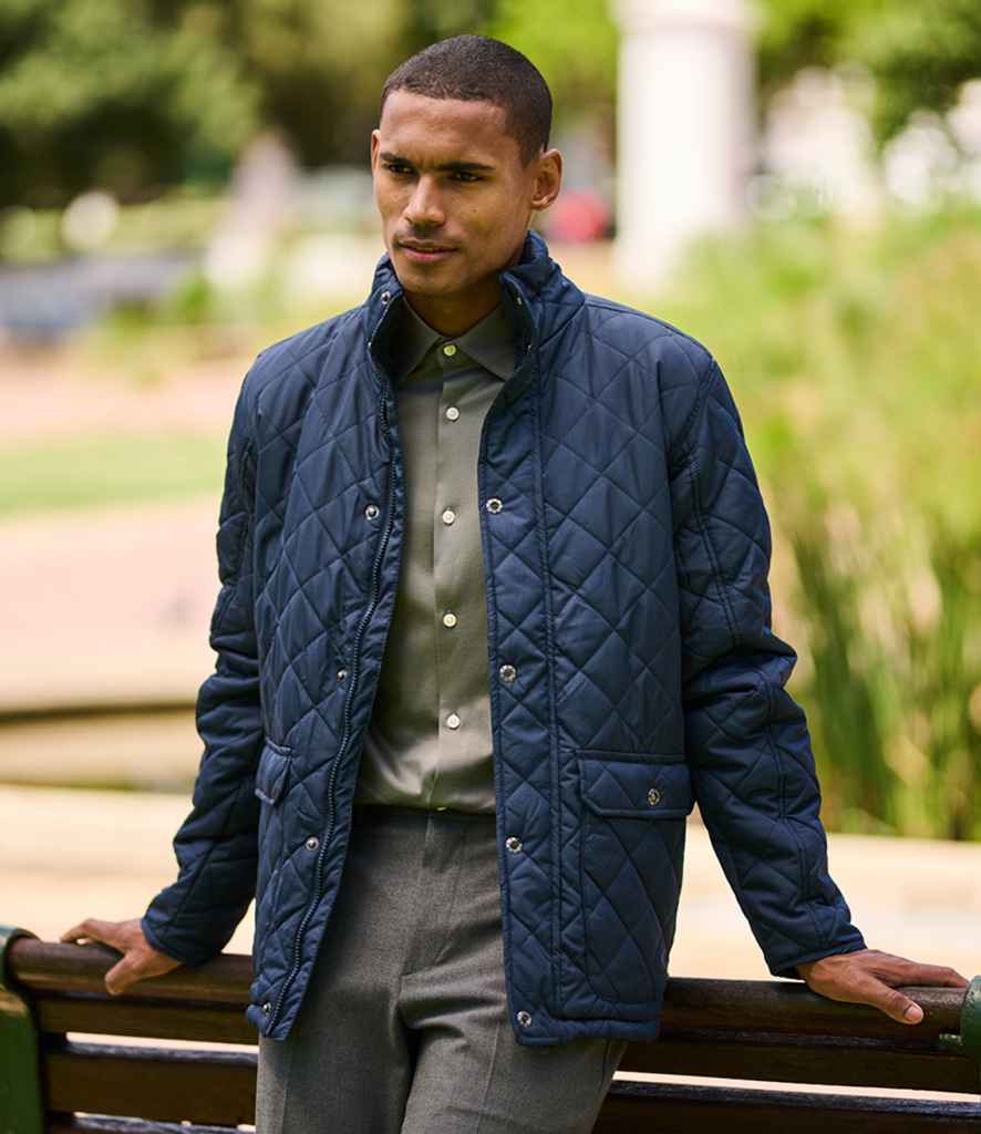 Regatta Tyler Diamond Quilted Jacket | Navy