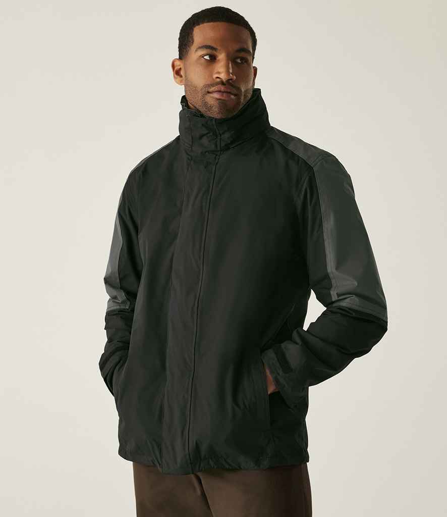 Regatta Defender III 3-in-1 Jacket | Black/Seal Grey