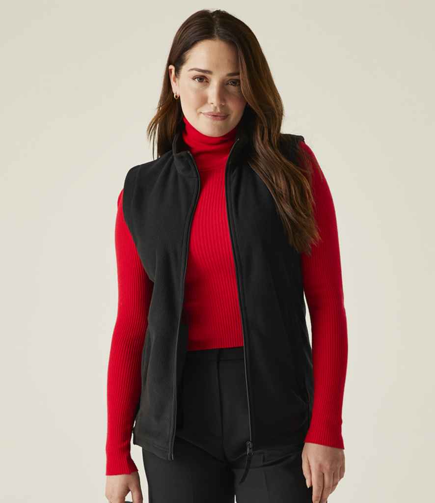 Regatta Ladies Micro Fleece Bodywarmer | Black