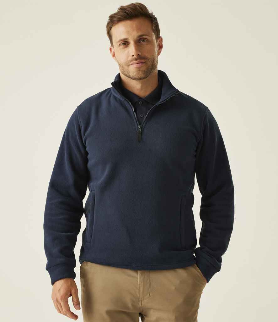 Regatta Thor Zip Neck Fleece | Dark Navy