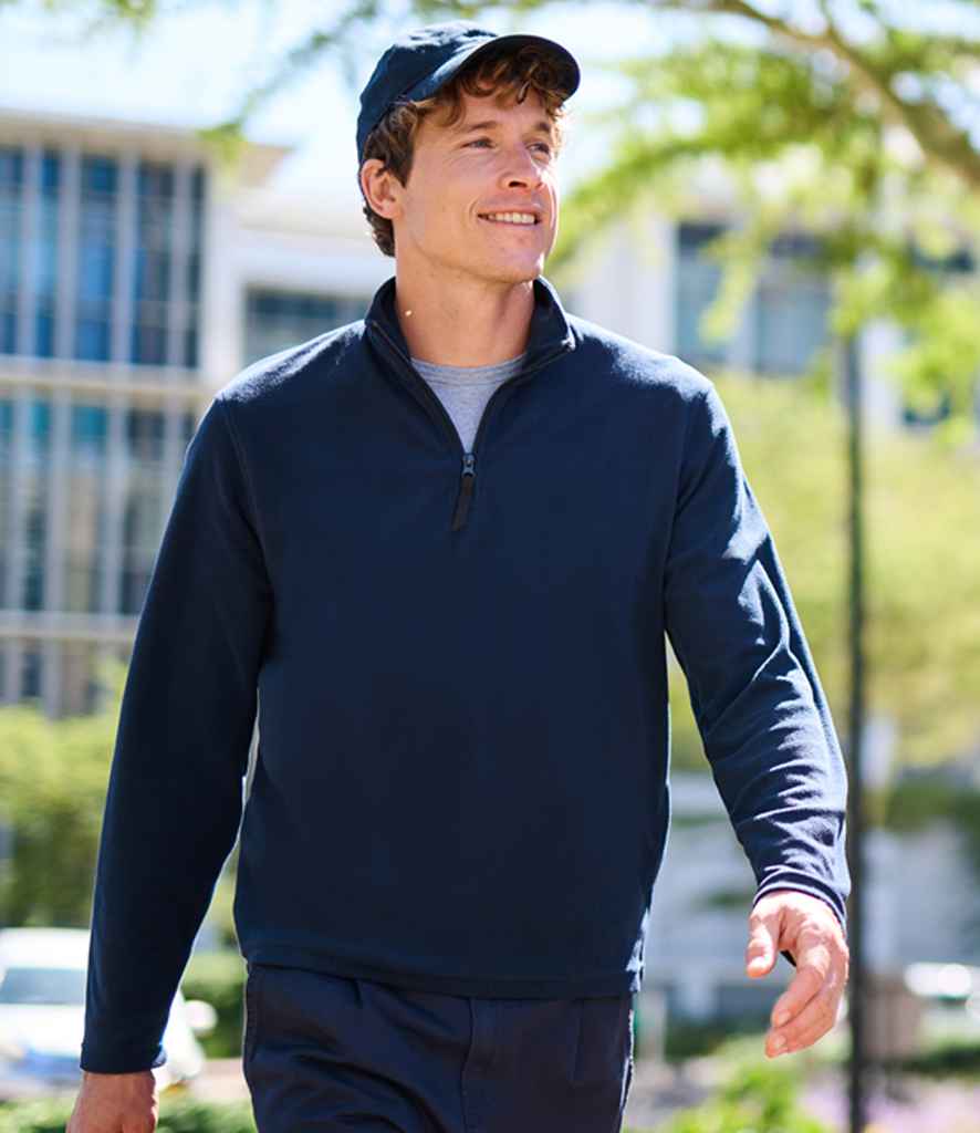 Regatta Zip Neck Micro Fleece | Dark Navy