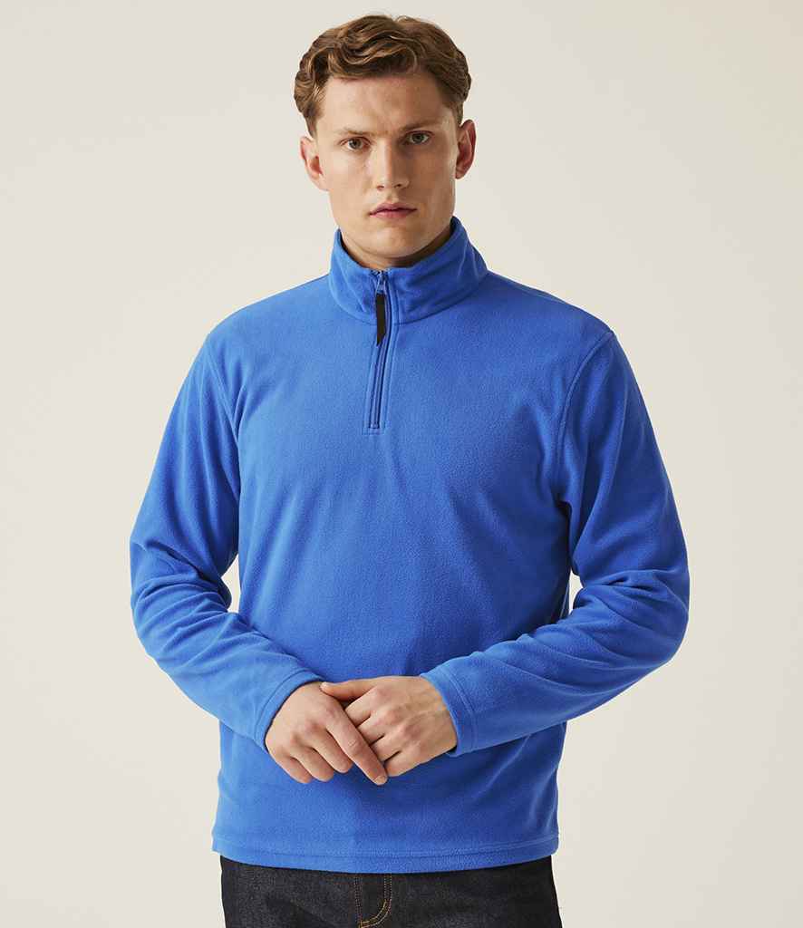 Regatta Zip Neck Micro Fleece | Oxford Blue