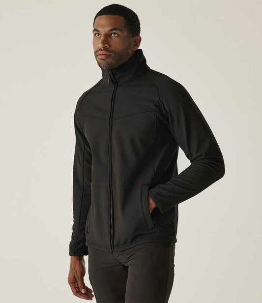 Regatta Uproar Soft Shell Jacket | Black/Black Lining