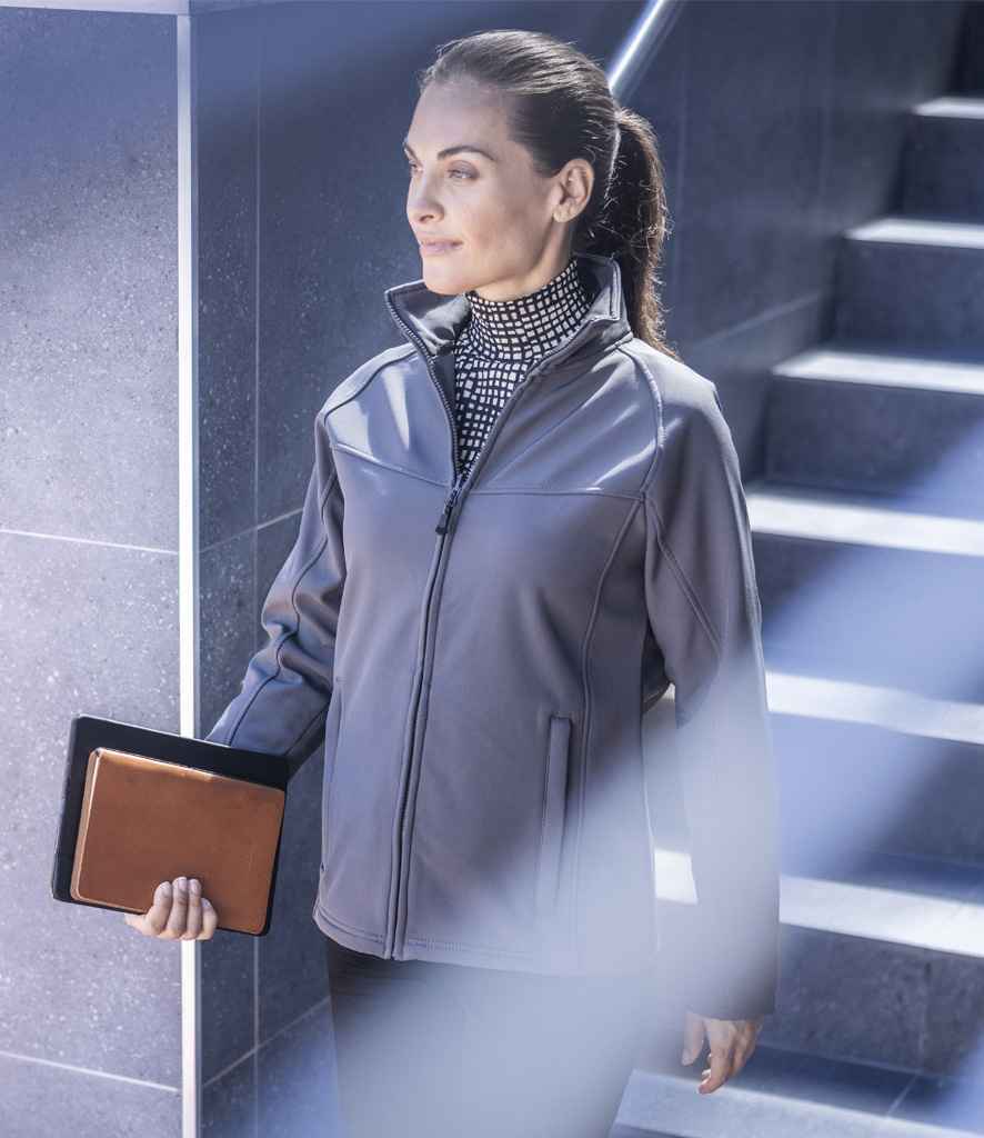 Regatta Ladies Uproar Soft Shell Jacket | Seal Grey