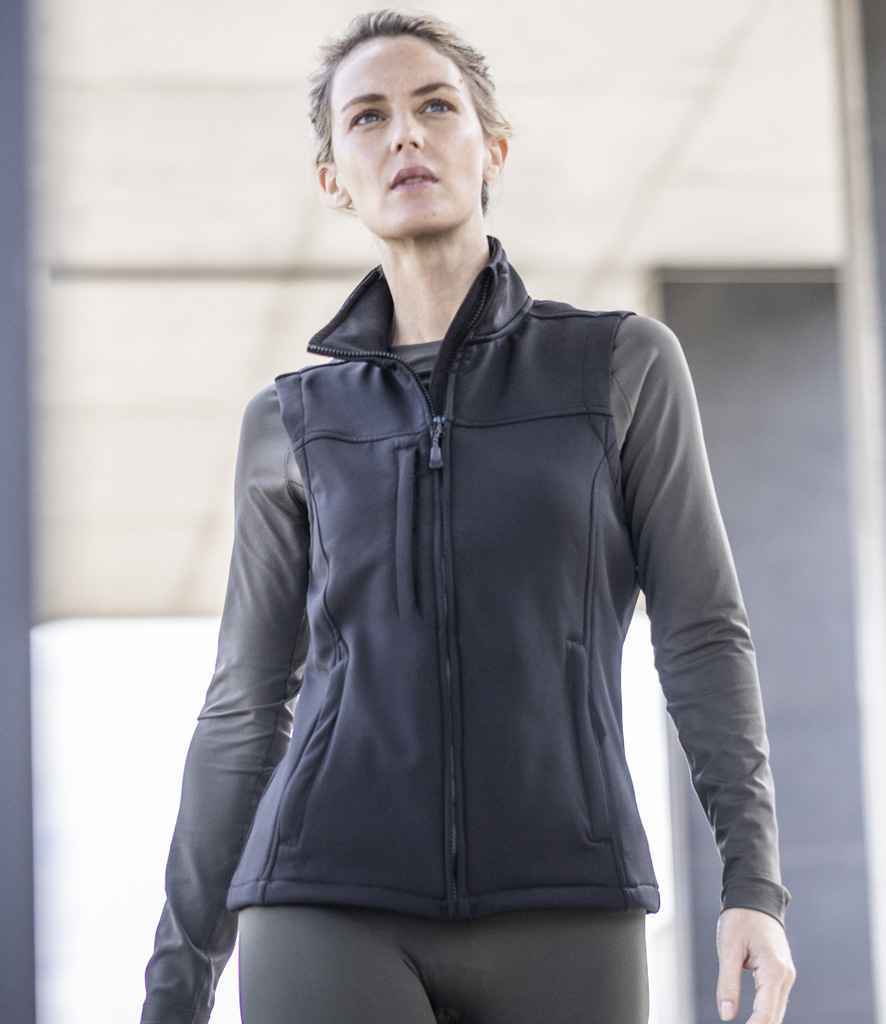 Regatta Ladies Flux Soft Shell Bodywarmer | Seal Grey/Seal Grey