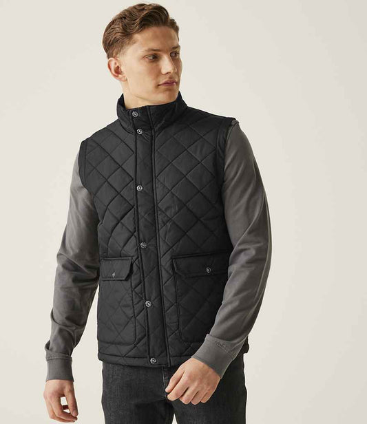 Regatta Tyler Diamond Quilted Bodywarmer | Black