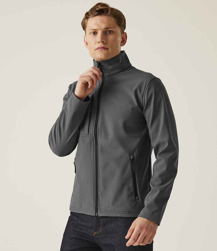 Regatta Octagon II Soft Shell Jacket | Seal Grey/Black