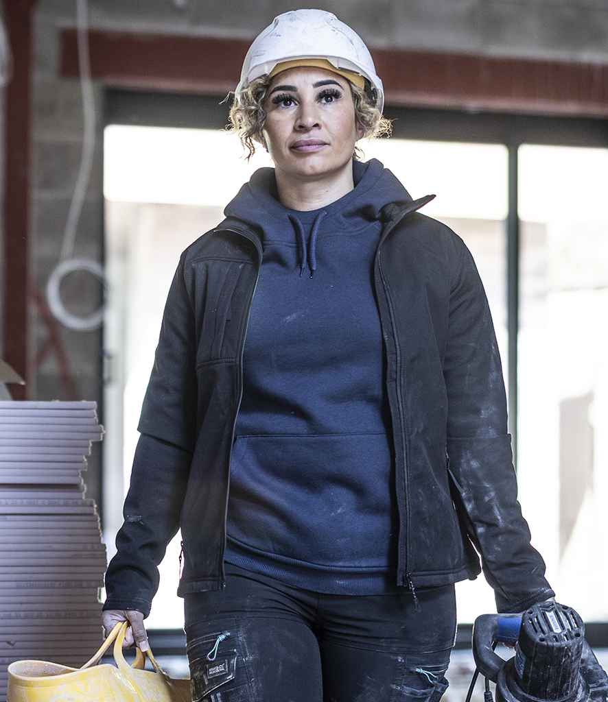 Regatta Ladies Octagon II Soft Shell Jacket | Black/Black