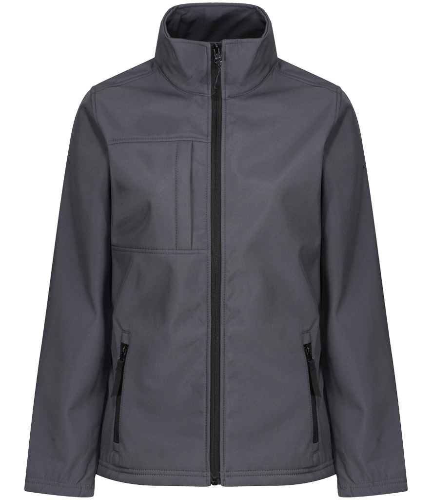 Regatta Ladies Octagon II Soft Shell Jacket | Seal Grey/Black