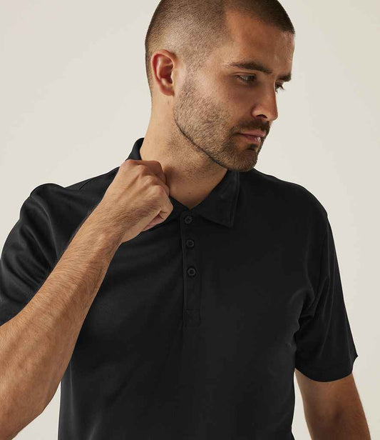 Regatta Honestly Made Polo Shirt | Black