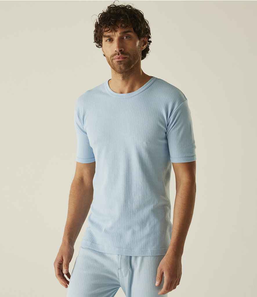 Regatta Thermal Short Sleeve Vest | Blue