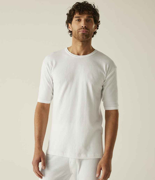 Regatta Thermal Short Sleeve Vest | White