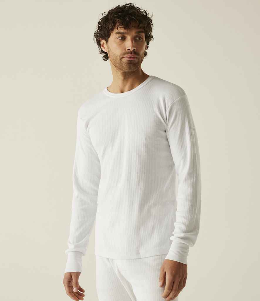 Regatta Thermal Long Sleeve Vest | White