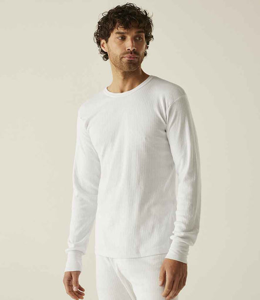 Regatta Thermal Long Sleeve Vest | White