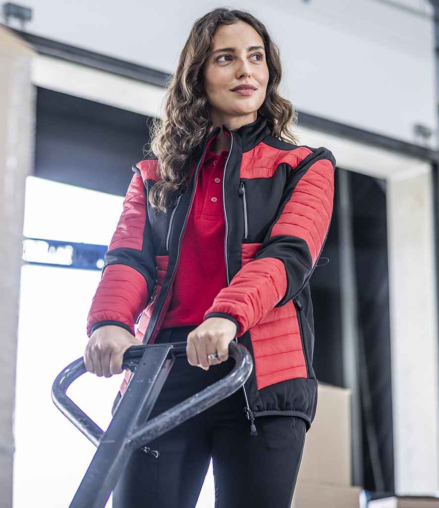 Regatta E-Volve Unisex Thermal Hybrid Jacket | Classic Red/Black