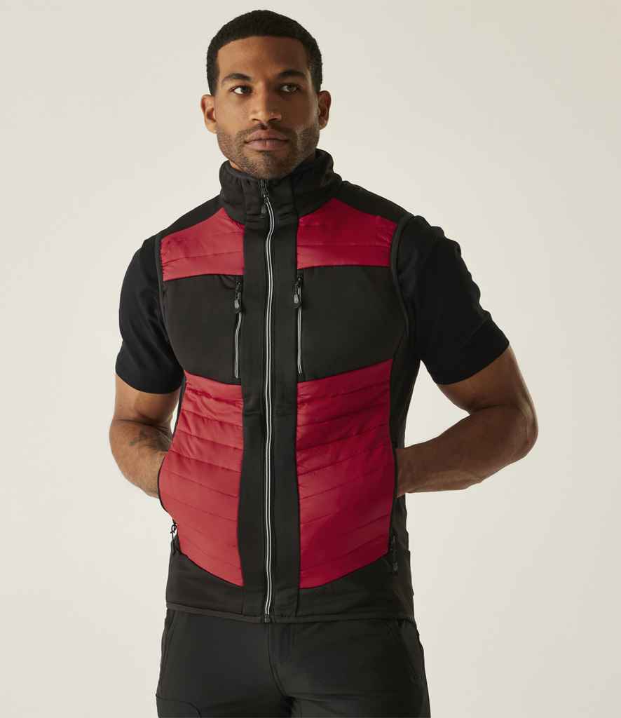 Regatta E-Volve Unisex Thermal Hybrid Bodywarmer | Classic Red/Black