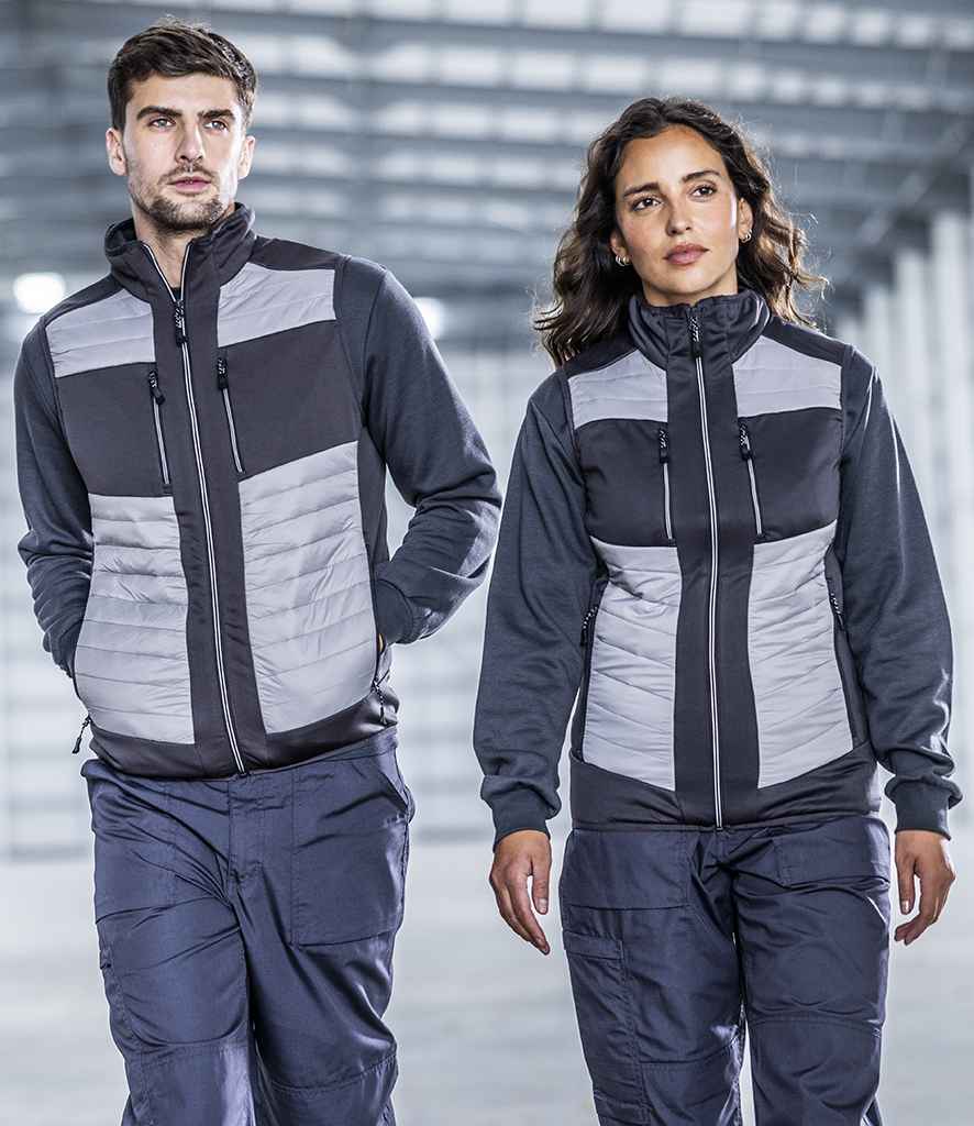 Regatta E-Volve Unisex Thermal Hybrid Bodywarmer | Mineral Grey/Ash