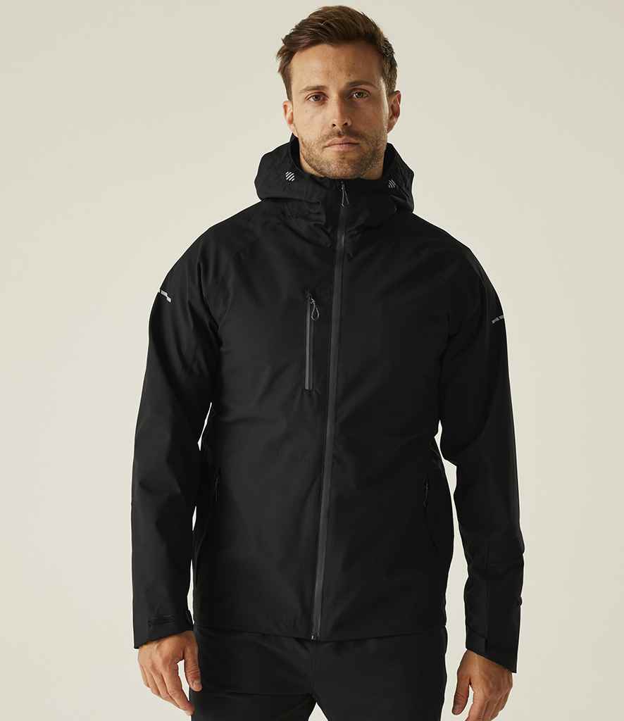 Regatta Navigate Waterproof Insulated Jacket | Black/Seal Grey