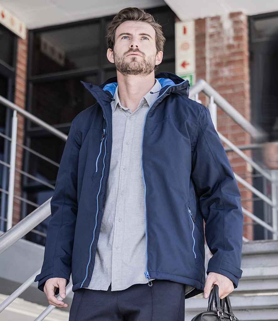 Regatta Navigate Waterproof Insulated Jacket | Navy/French Blue