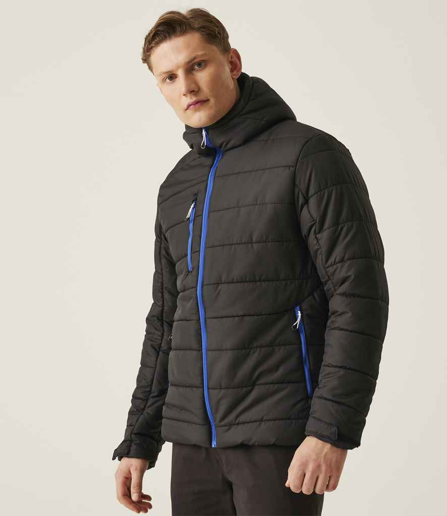 Regatta Navigate Thermal Jacket | Black/New Royal Blue