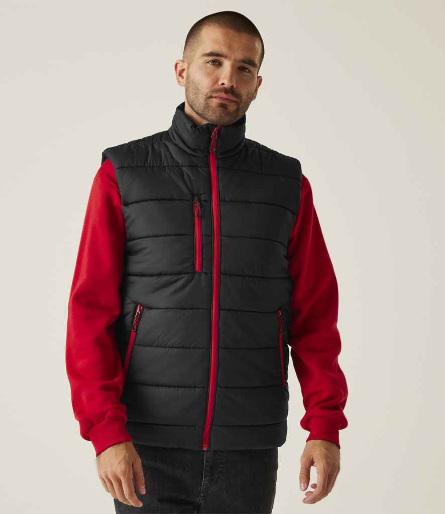 Regatta Navigate Thermal Bodywarmer | Black/Classic Red