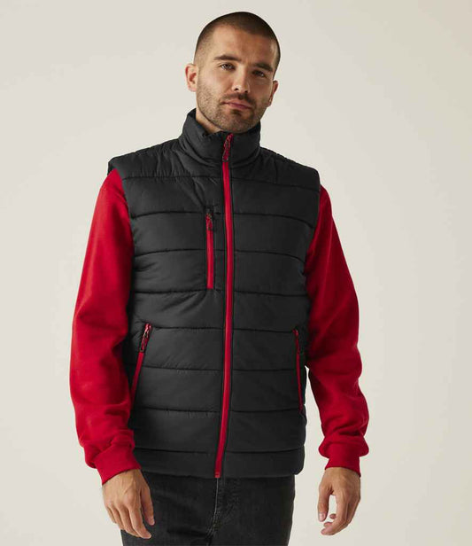 Regatta Navigate Thermal Bodywarmer | Black/Classic Red