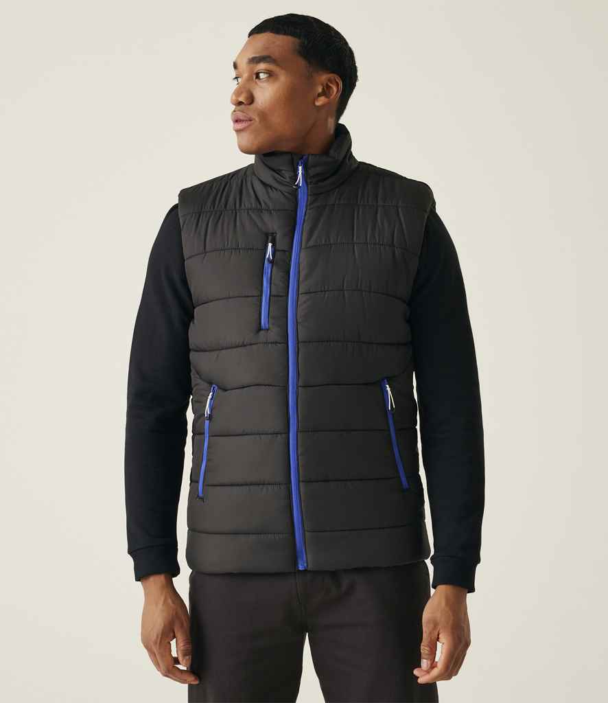 Regatta Navigate Thermal Bodywarmer | Black/New Royal Blue