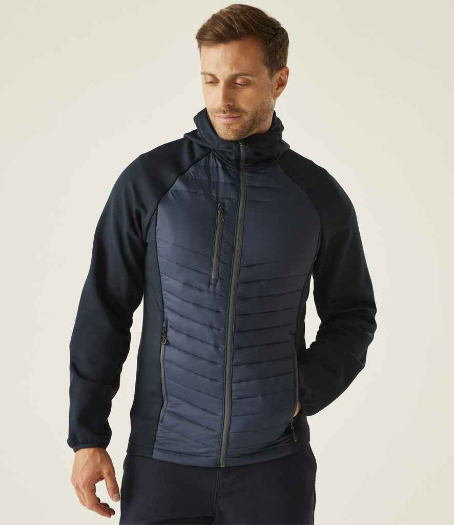 Regatta Navigate Hybrid Jacket | Navy/Seal Grey
