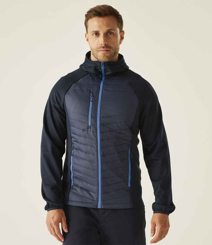 Regatta Navigate Hybrid Jacket | Navy/French Blue