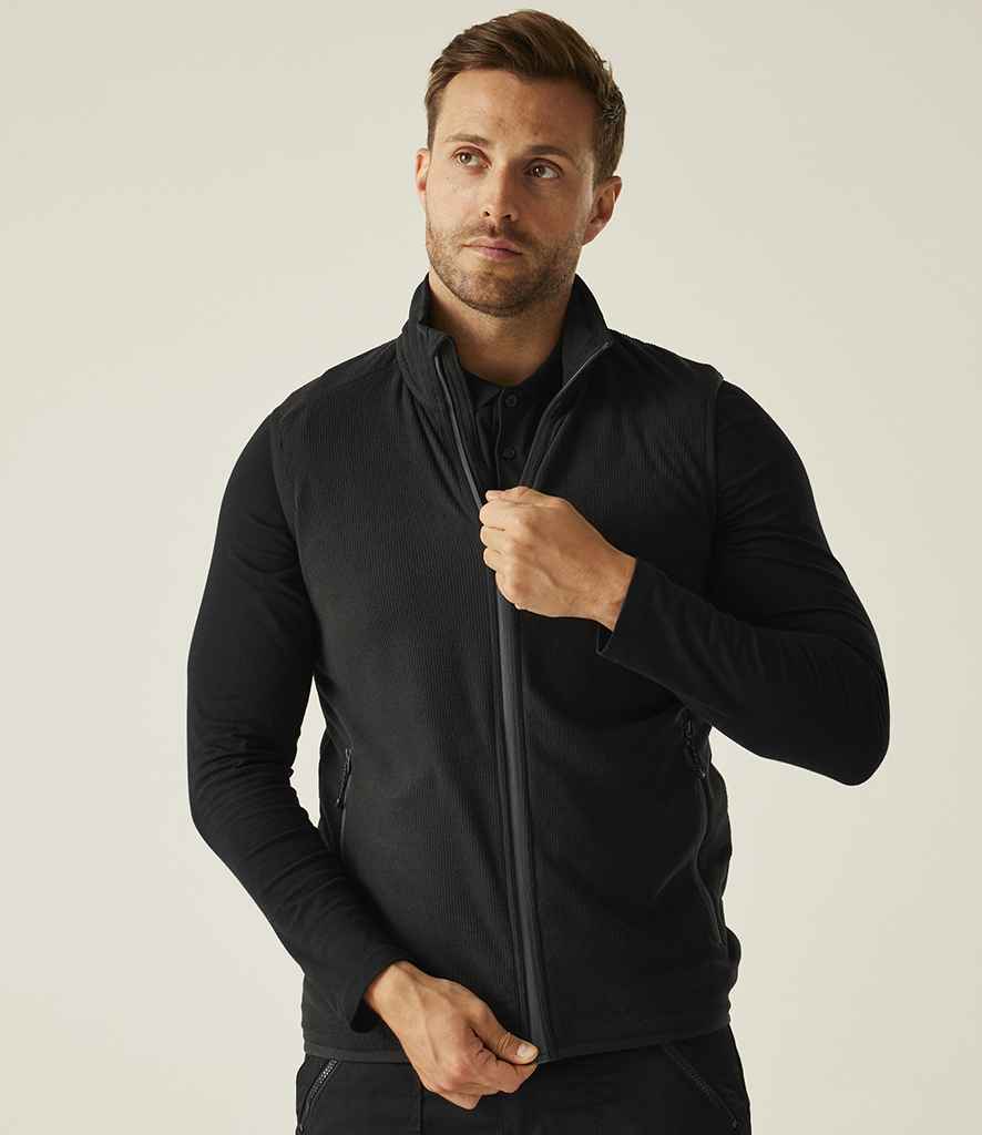 Regatta Navigate Fleece Bodywarmer | Black/Seal Grey
