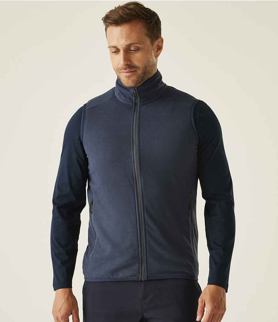 Regatta Navigate Fleece Bodywarmer | Navy/Seal Grey