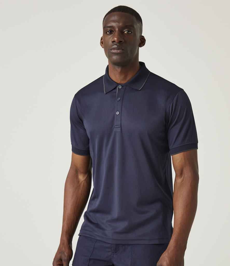 Regatta Navigate Polo Shirt | Navy/Seal Grey