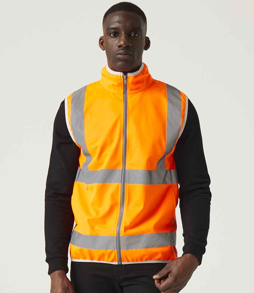 Regatta High Visibility Pro Full Zip Gilet | Orange
