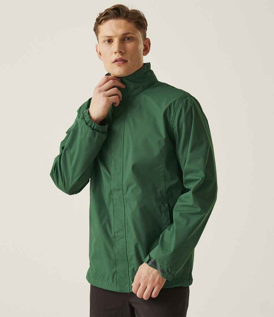 Regatta Ardmore Waterproof Shell Jacket | Bottle Green/Seal Grey