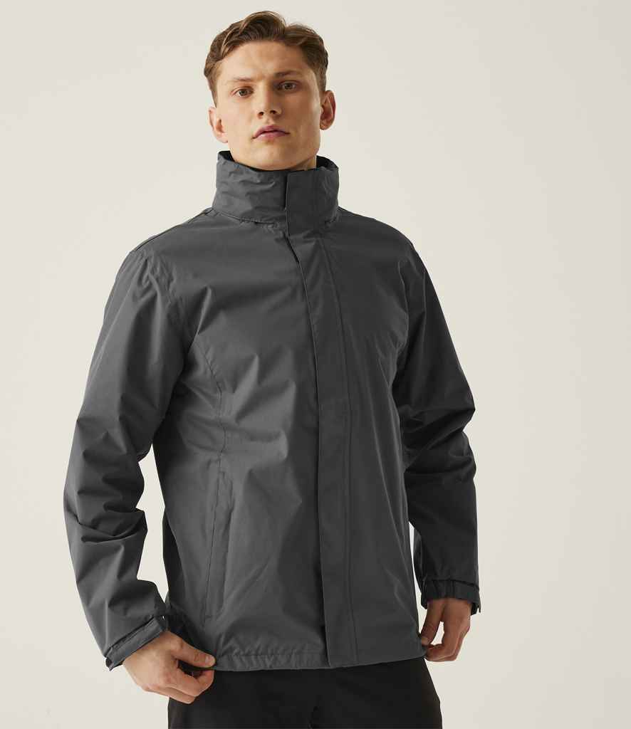 Regatta Ardmore Waterproof Shell Jacket | Seal Grey/Black