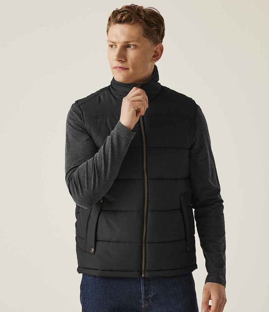 Regatta Altoona Padded Bodywarmer | Black/Black