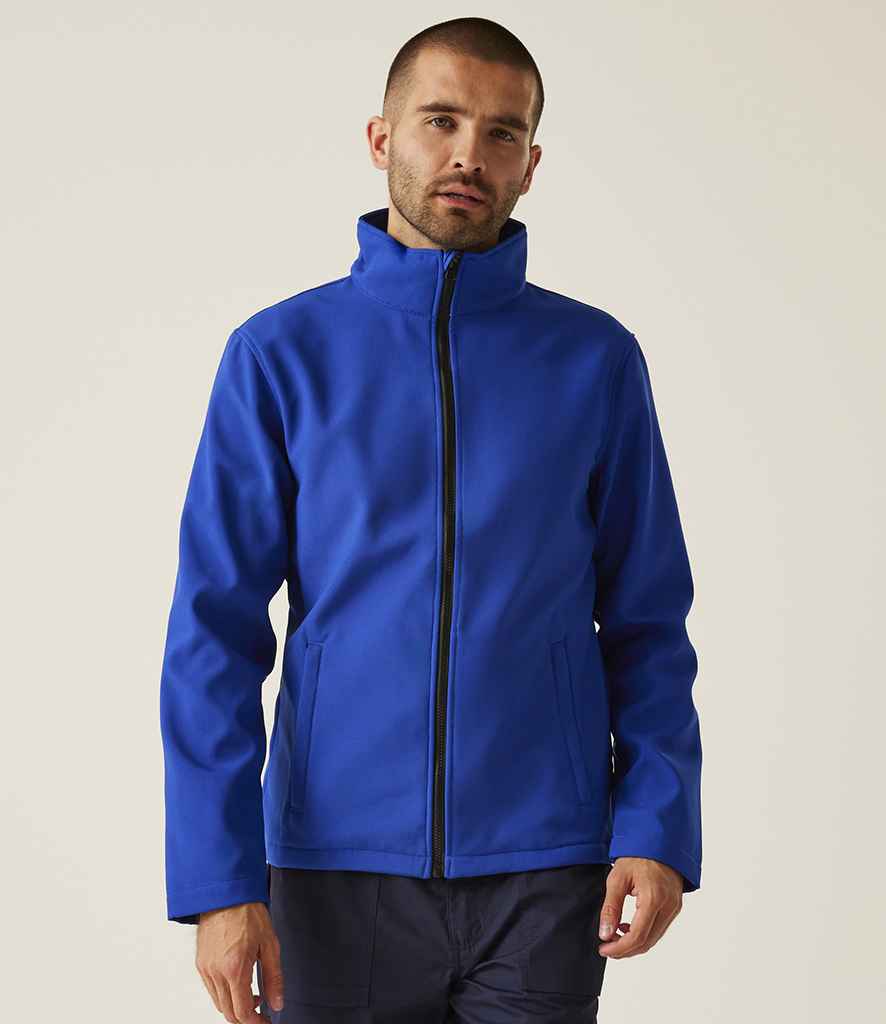 Regatta Ablaze Printable Soft Shell Jacket | New Royal Blue/Black