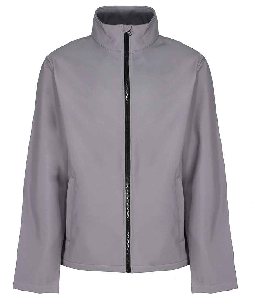 Regatta Ablaze Printable Soft Shell Jacket | Rock Grey/Black