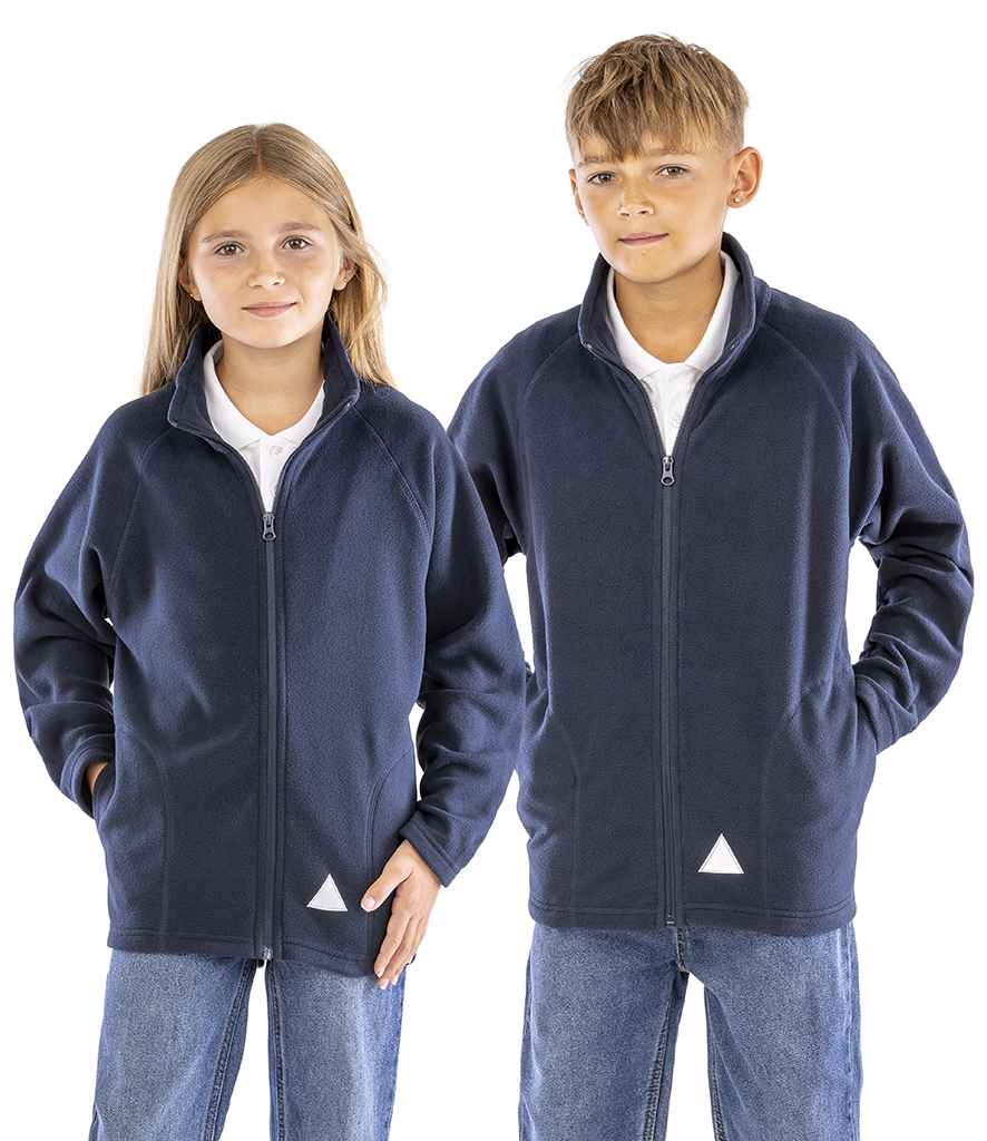 Result Core Kids/Youths Micro Fleece Jacket | Navy