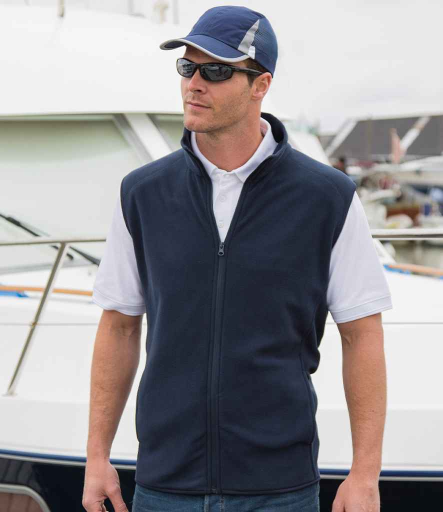 Result Core Micro Fleece Gilet | Navy