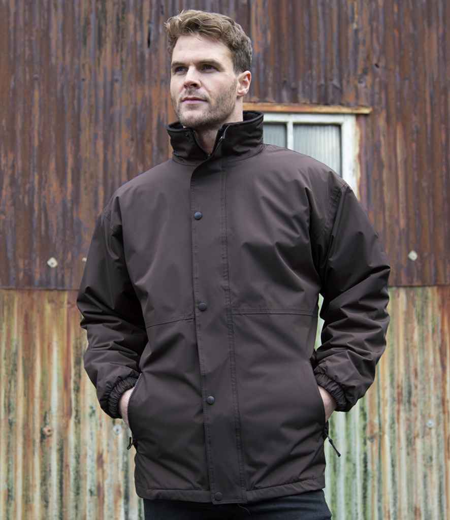 Result Recycled StormDri 6000 Jacket | Brown/Brown
