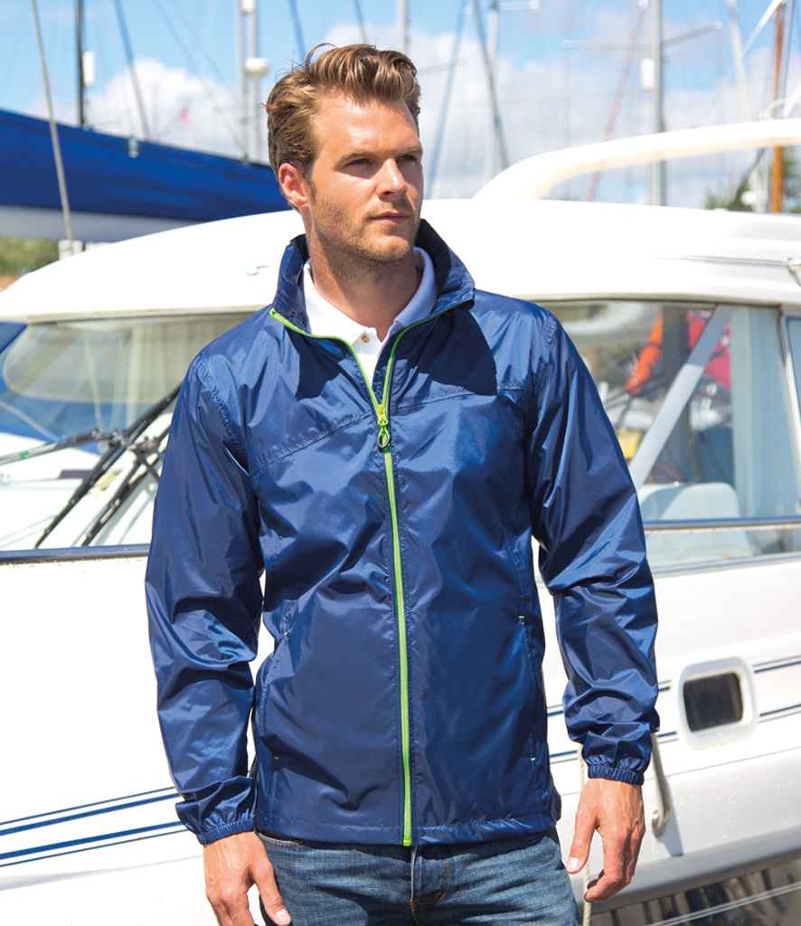 Result Urban HDi Quest Stowable Jacket | Navy/Lime Green